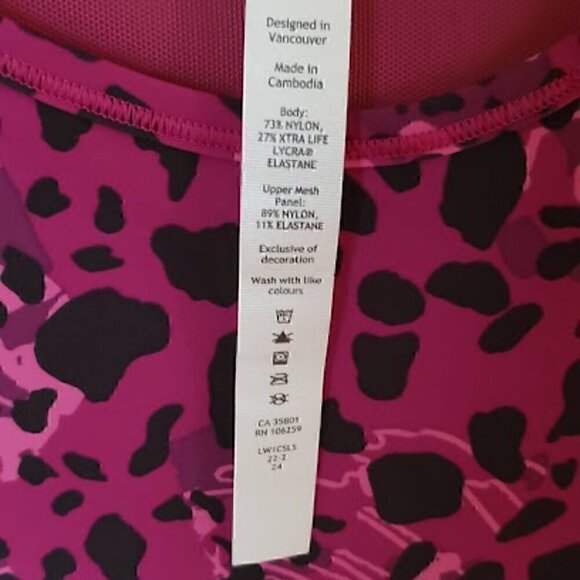 NWT Lululemon Sculpt Tank Top Back Vent - Picture 7 of 10